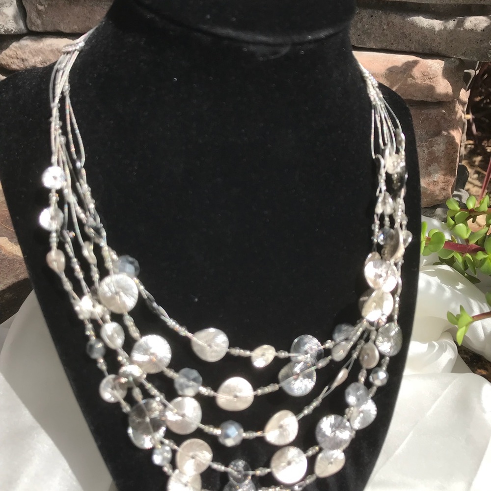 Multi layer fine necklace!